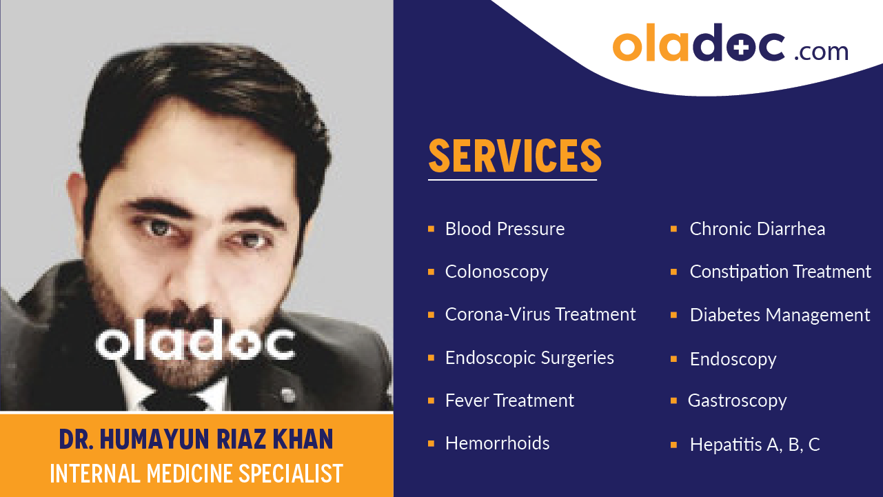 Services provided by Dr.Humayun Riaz Khan